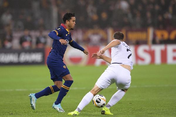 Kluivert in campo a Graz ©LaPresse