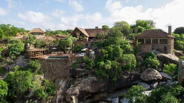 Un lodge in Tanzania