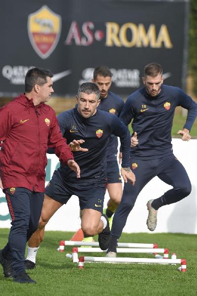 Kolarov, Santon e Spinazzola ©LaPresse