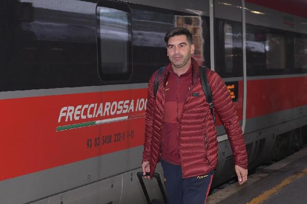 Paulo Fonseca a Termini ©LaPresse