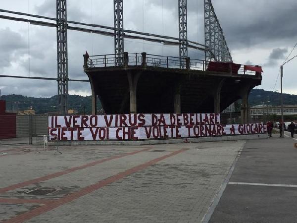 Striscione Ultras Torino