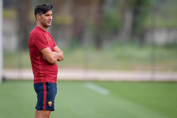 FOTO - L'allenamento a Trigoria: con Smalling in gruppo e la testa all'Inter ©LaPresse