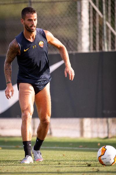 Controllo palla di Spinazzola ©LaPresse