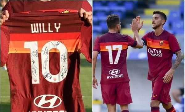GALLERY - La Roma vince a Frosinone nel ricordo di Willy ©LaPresse