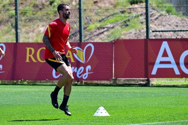 Spinazzola in allenamento ©LaPresse