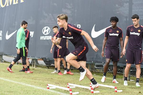 FOTO - Le migliori immagini dell'allenamento mattutino della Roma ©LaPresse