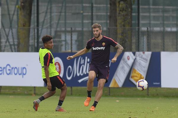 FOTO - Le migliori immagini dell'allenamento mattutino della Roma ©LaPresse