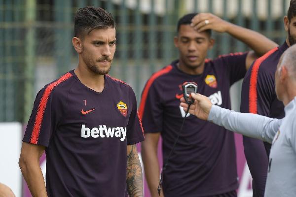 FOTO - Le migliori immagini dell'allenamento mattutino della Roma ©LaPresse