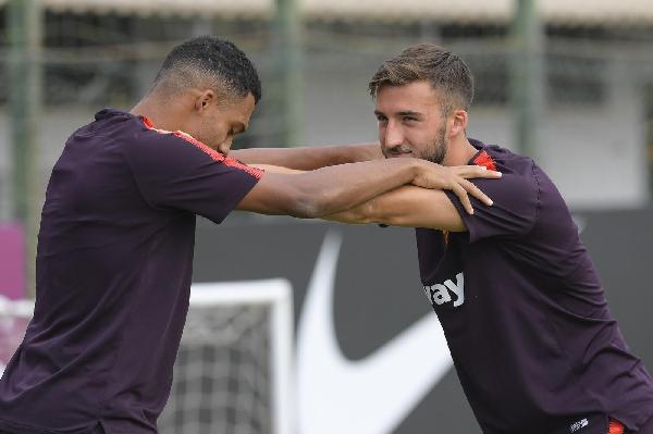 FOTO - Le migliori immagini dell'allenamento mattutino della Roma ©LaPresse