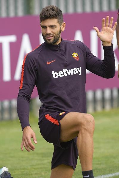 FOTO - Le migliori immagini dell'allenamento mattutino della Roma ©LaPresse