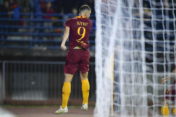 FOTO - Empoli-Roma: il gol di Edin Dzeko in 5 scatti ©LaPresse