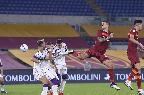Mancini svetta in area contro la Fiorentina ©LaPresse
