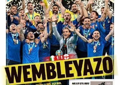 GALLERY - La vittoria dell'Italia nelle prime pagine dei giornali esteri GALLERY - La vittoria dell'Italia nelle prime pagine dei giornali esteri