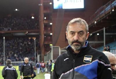 Il tecnico della Sampdoria Marco Giampaolo