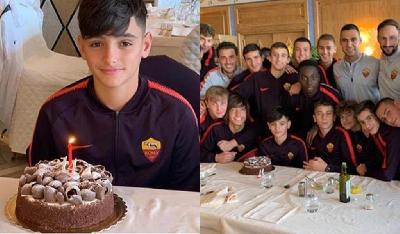 Tomaselli, talento dell'Under 15, festeggia il compleanno in ritiro a Pescara