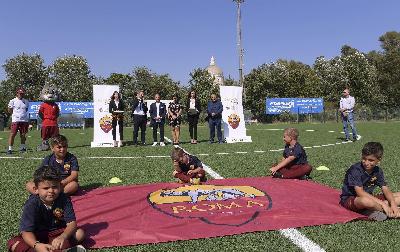 Al “Dabliù Eur” per la società era presente il direttore del Roma Department, Francesco Pastorella @as roma via getty images