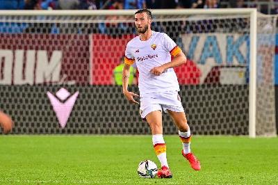 Bryan Cristante durante Trabzonspor-Roma @Getty Images