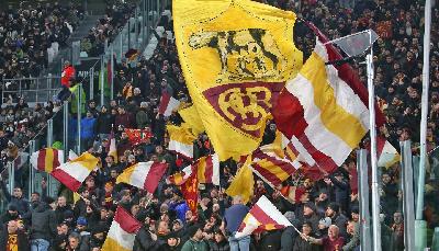Il settore ospiti dello Stadium il 22 gennaio 2020