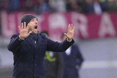 Di Francesco durante Roma-Torino