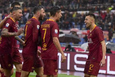 L'esultanza dopo la rete di El Shaarawy