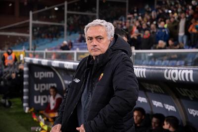 Mourinho al Marassi (Getty Images)