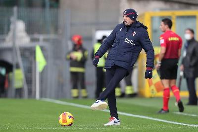 Mihajlovic nella gara contro lo Spezia (Getty Images)