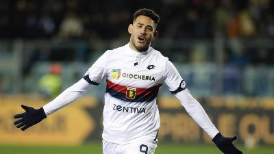 Antonio Sanabria, subito in gol con il Genoa