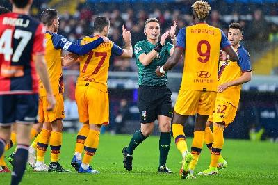 Irrati durante Genoa-Roma (Getty Images)