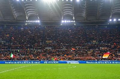 La Tribuna Tevere dell'Olimpico (As Roma via Getty Images)