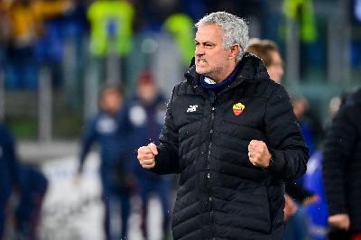 José Mourinho festeggia la vittoria contro il Torino (AS Roma via Getty Images)