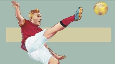 Il gol di Totti visto da Hot Stuff