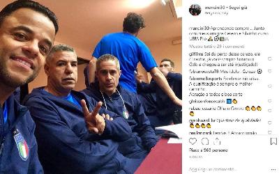 Amantino Mancini a Coverciano