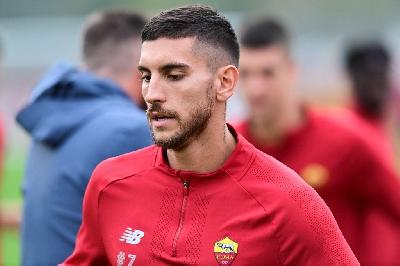 Lorenzo Pellegrini a Trigoria (Getty Images)
