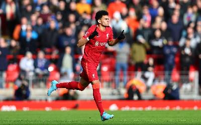 Luis Diaz al debutto con il Liverpool (Getty Images)