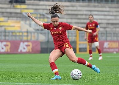 Annamaria Serturini contro il Milan (Getty Images)