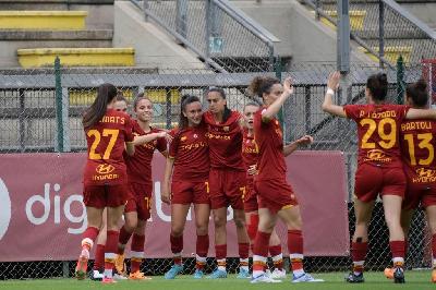 Roma Femminile-Sampdoria 8-0: le giallorosse qualificate alla prossima Champions