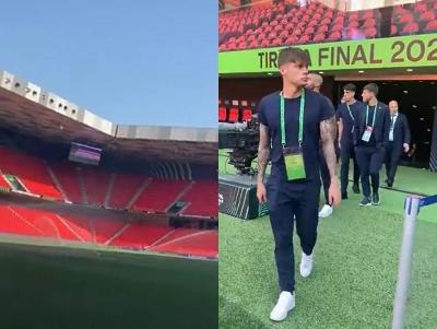 VIDEO - La Roma è arrivata all'Arena Kombëtare: ecco l'interno dello stadio