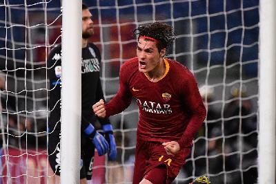 Patrik Schick dopo il gol all'Empoli