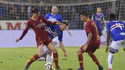 Pellegrini e Zaniolo in azione