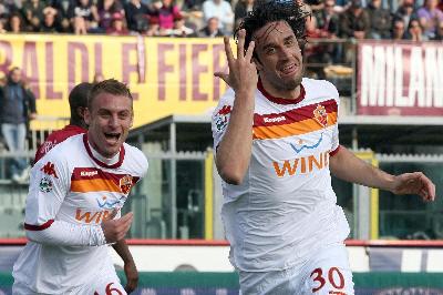 Luca Toni in giallorosso