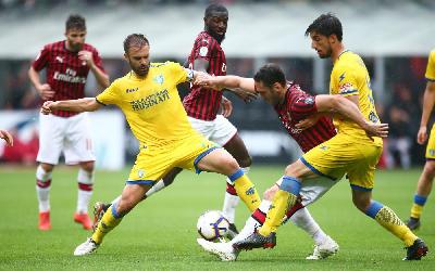 Serie A, Milan-Frosinone 2-0: la Roma scivola al sesto posto