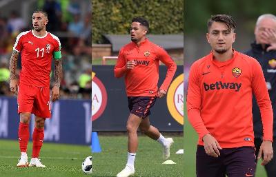 Kolarov, Kluivert e Under i convocati