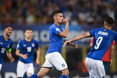 Lorenzo Pellegrini, il centrocampista giallorosso partirà titolare nella sfida tra Italia e Polonia Under 21