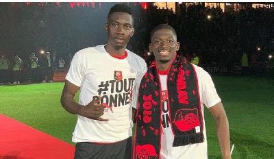 Sarr festeggia la Coppa di Francia