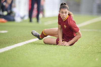 Agnese Bonfantini, la calciatrice della Roma Femminile è scesa in campo per 90' nella gara tra Italia Under 23 e Stati Uniti