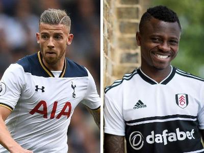 Toby Alderweireld e Jean Seri