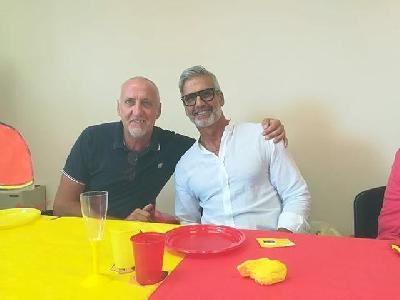 FOTO - Righetti e Palanca portano il sorriso alla FOTO - Righetti e Palanca portano il sorriso alla