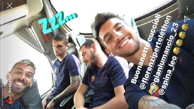 La foto postata da Lorenzo Pellegrini