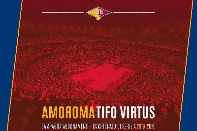 La foto con cui la Virtus Roma ha lanciato la campagna abbonamenti per la stagione 2019/2020