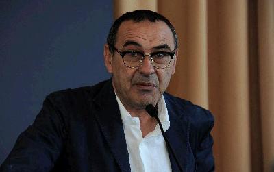 L'allenatore bianconero Maurizio Sarri
